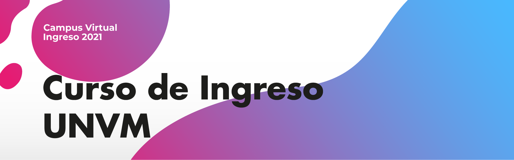 Curso Ingreso UNVM